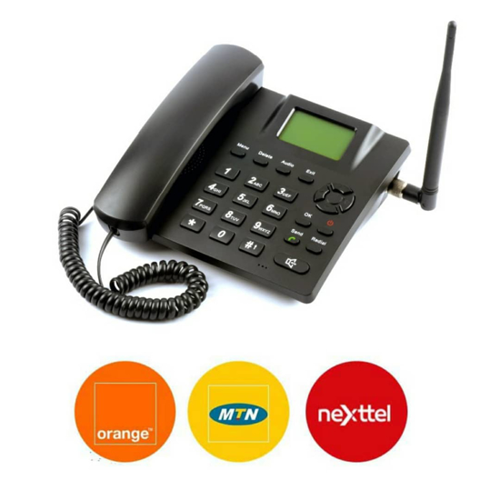 Téléphone fixe à puce