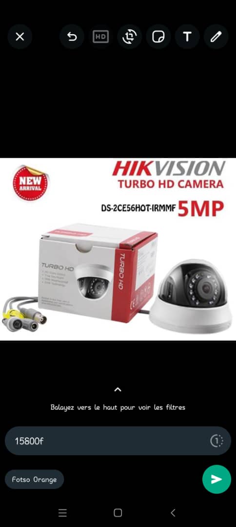 Caméra Hikvision Analogique