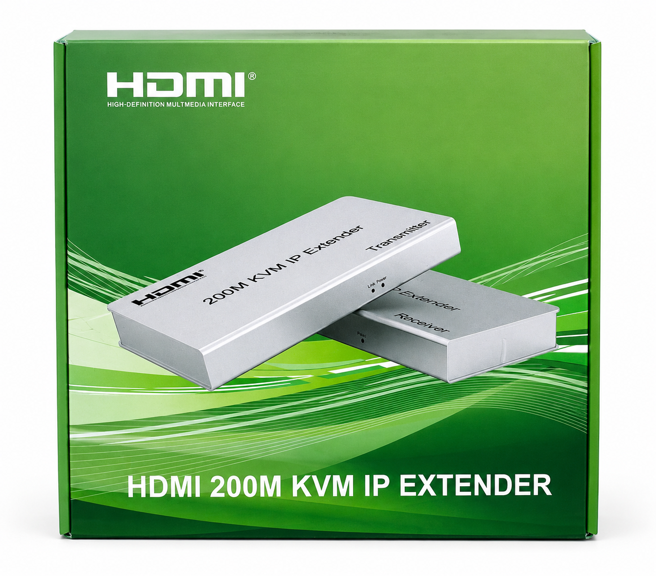 Convertisseur Rj45/HDMI KVM 200m