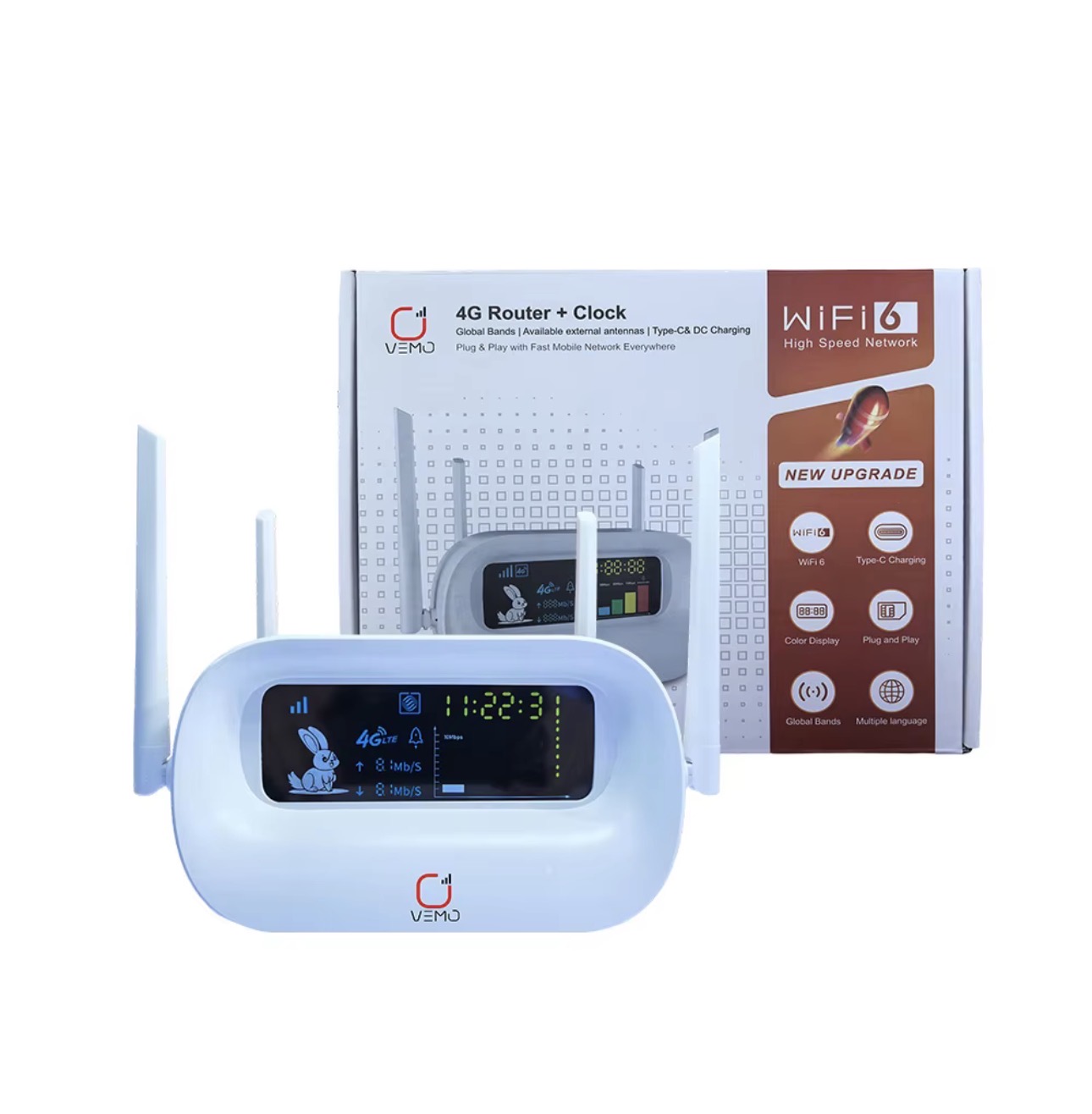 Modem wifi-6 4G